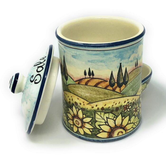 Jar salt Landscape sunflowers - Image 3