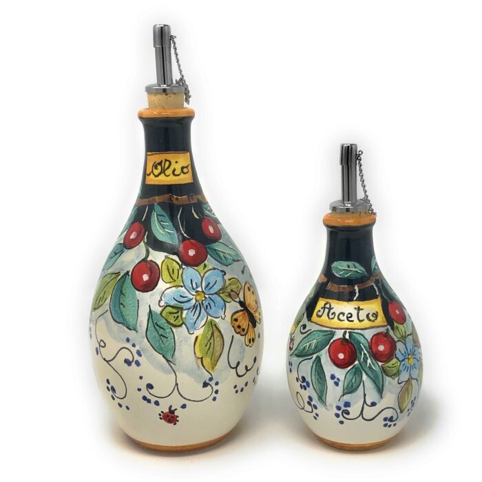 Cruet set oil and vinegar