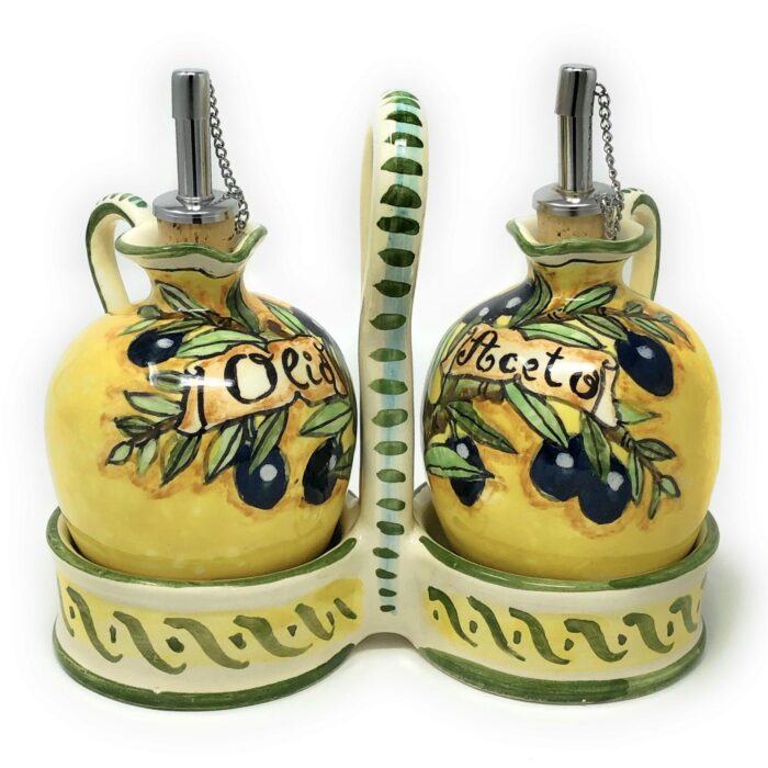 Cruet set oil and vinegar